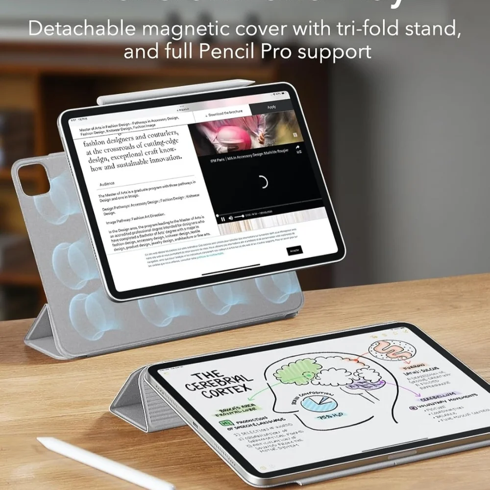White Tablet Cover